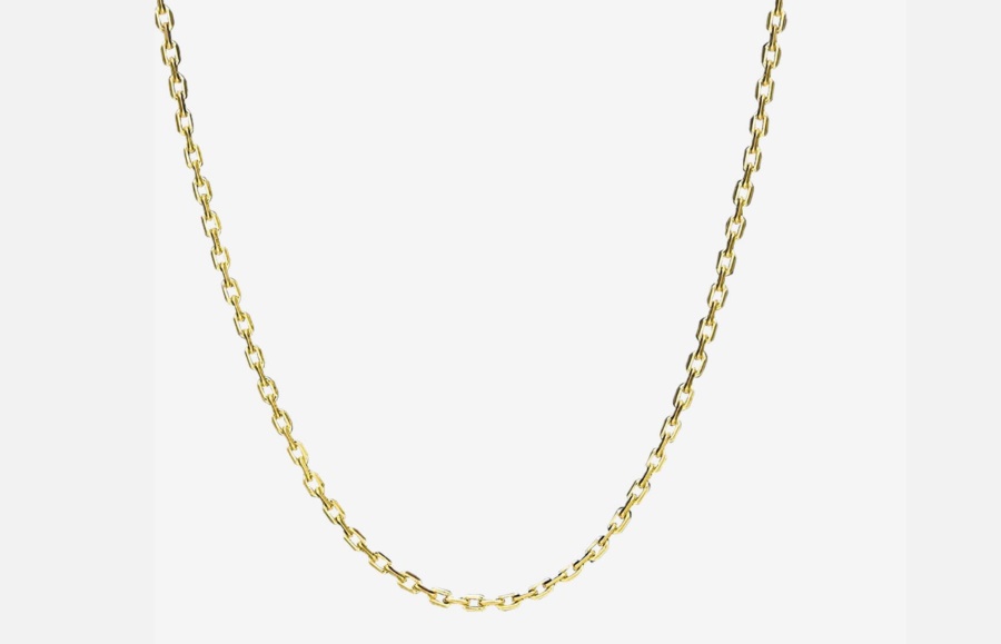 3mm Ankerkette Gold Oliver Cabell