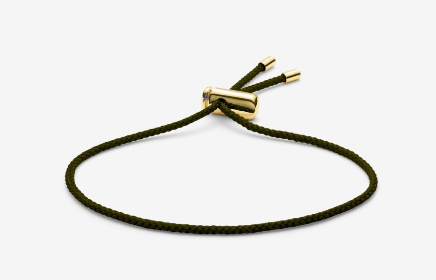 Cameron Cord Armband Olive Oliver Cabell