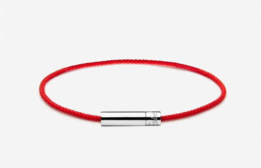 Farnkordel Armband Rot Oliver Cabell
