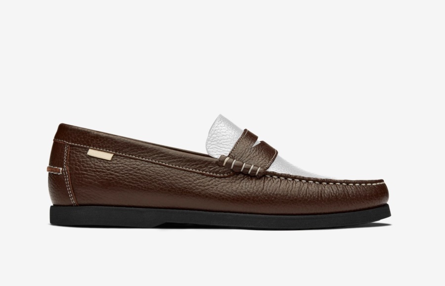 Oliver Cabell Penny Loafer Schokolade Mono