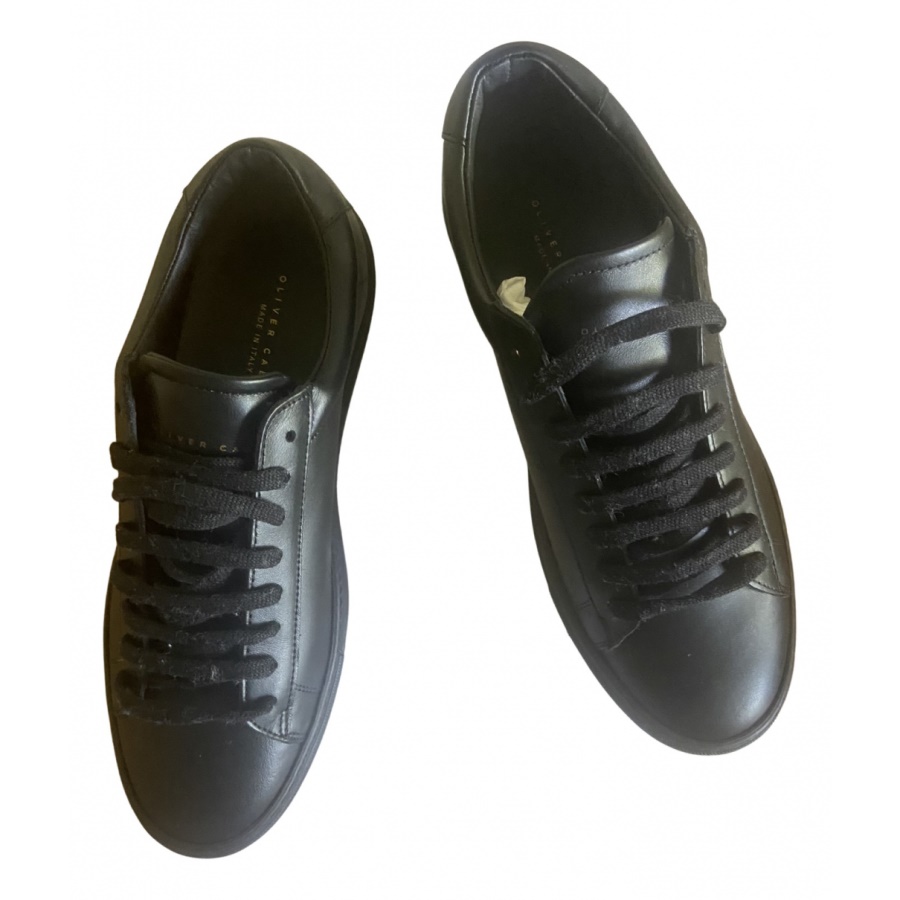 Oliver Brand Cabell Leder Sneaker Schwarz Leder Trendy